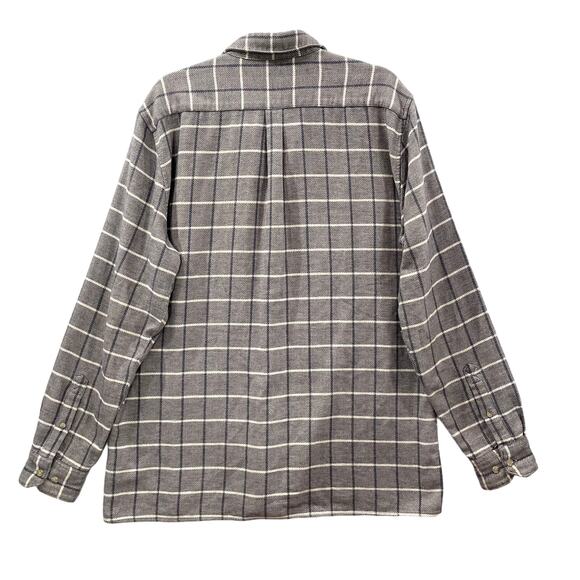 Barbour UK XL US L Gretna Check Shirt Tailored Fit Long Sleeve Cotton Flannel - Picture 2 of 15